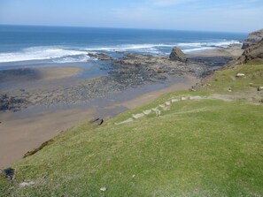 Beach - Parada Cottage@Mineshop Holiday Cottages, a woodland stroll to Crackington Haven (Bude)