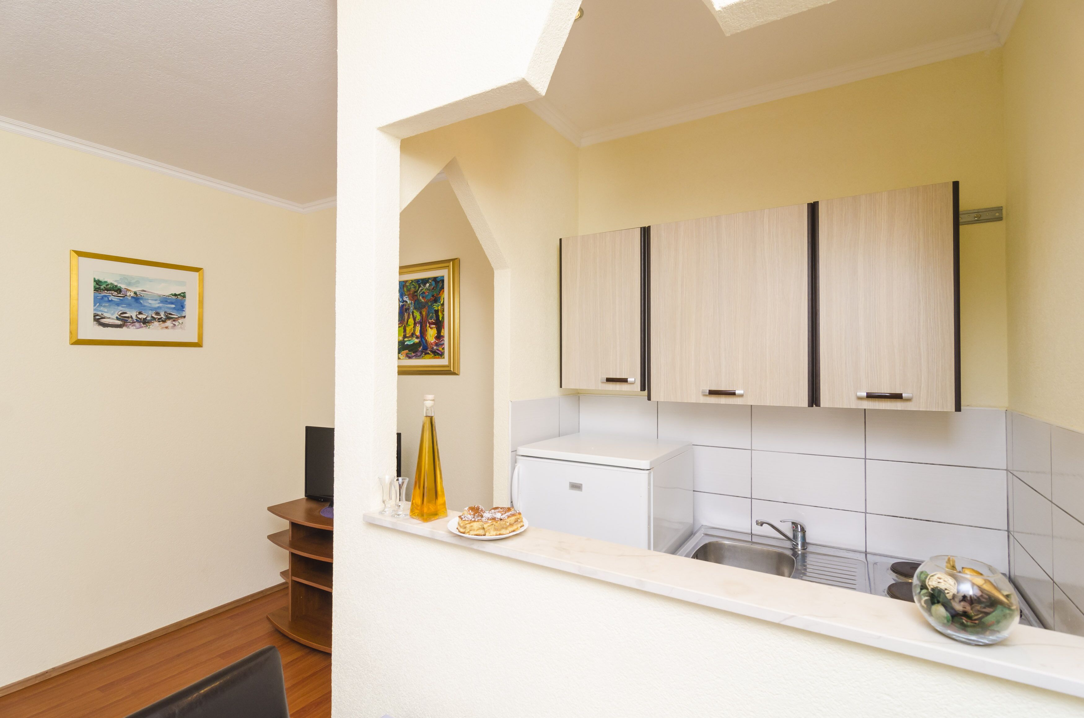 Standard Apartment, 1 Bedroom, Terrace (A1) | Private kitchen