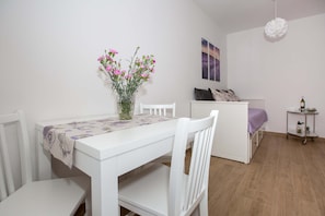 Standard Apartment, 1 Bedroom, Balcony | In-room dining - Apartments Koncul (Dubrovnik)