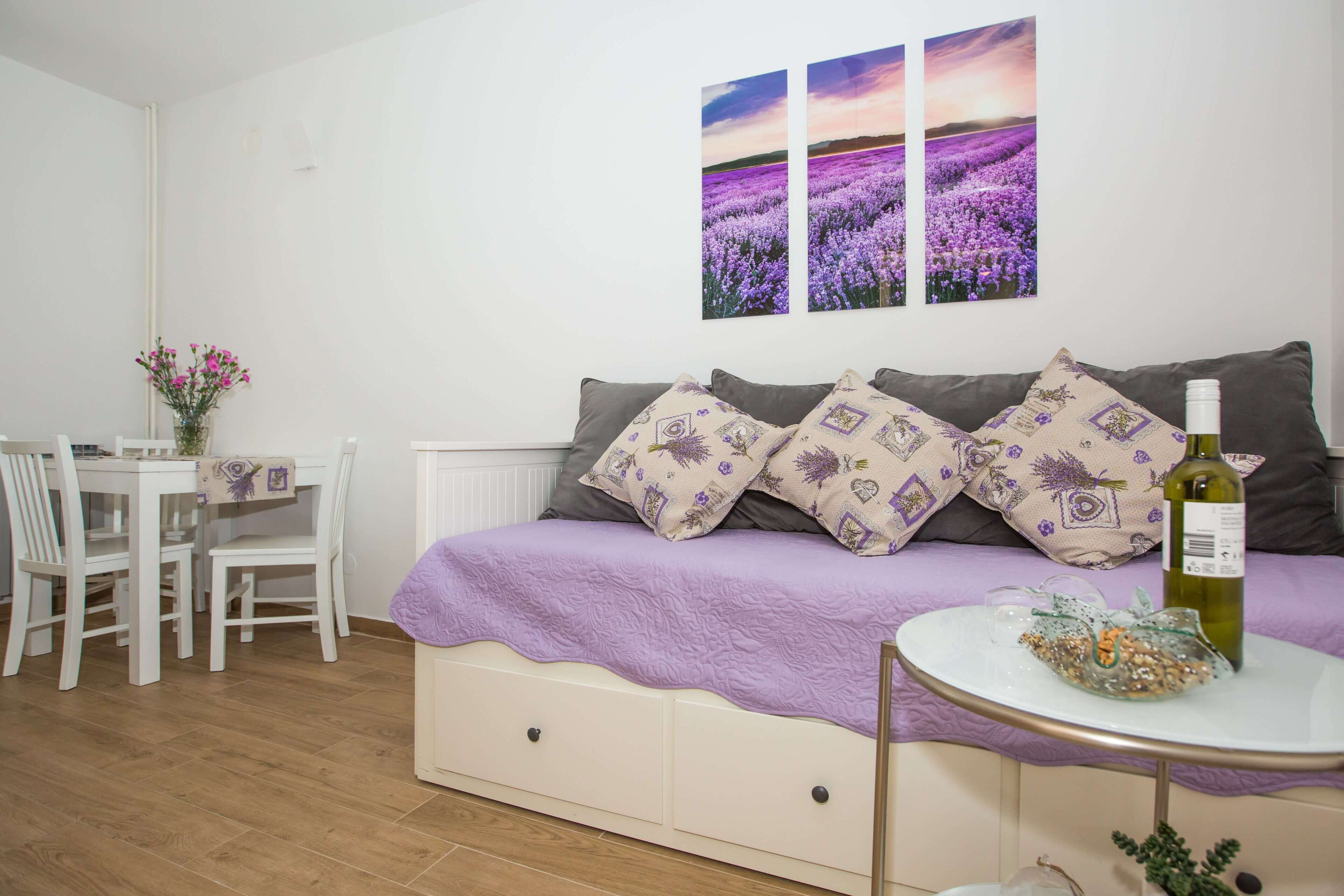 Standard Apartment, 1 Bedroom, Balcony | Iron/ironing board (on request), WiFi (free), bed sheets