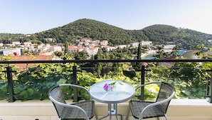 Standard Apartment, 2 Bedrooms, Balcony, Sea View | Terrace/patio - Apartments Petra (Dubrovnik)