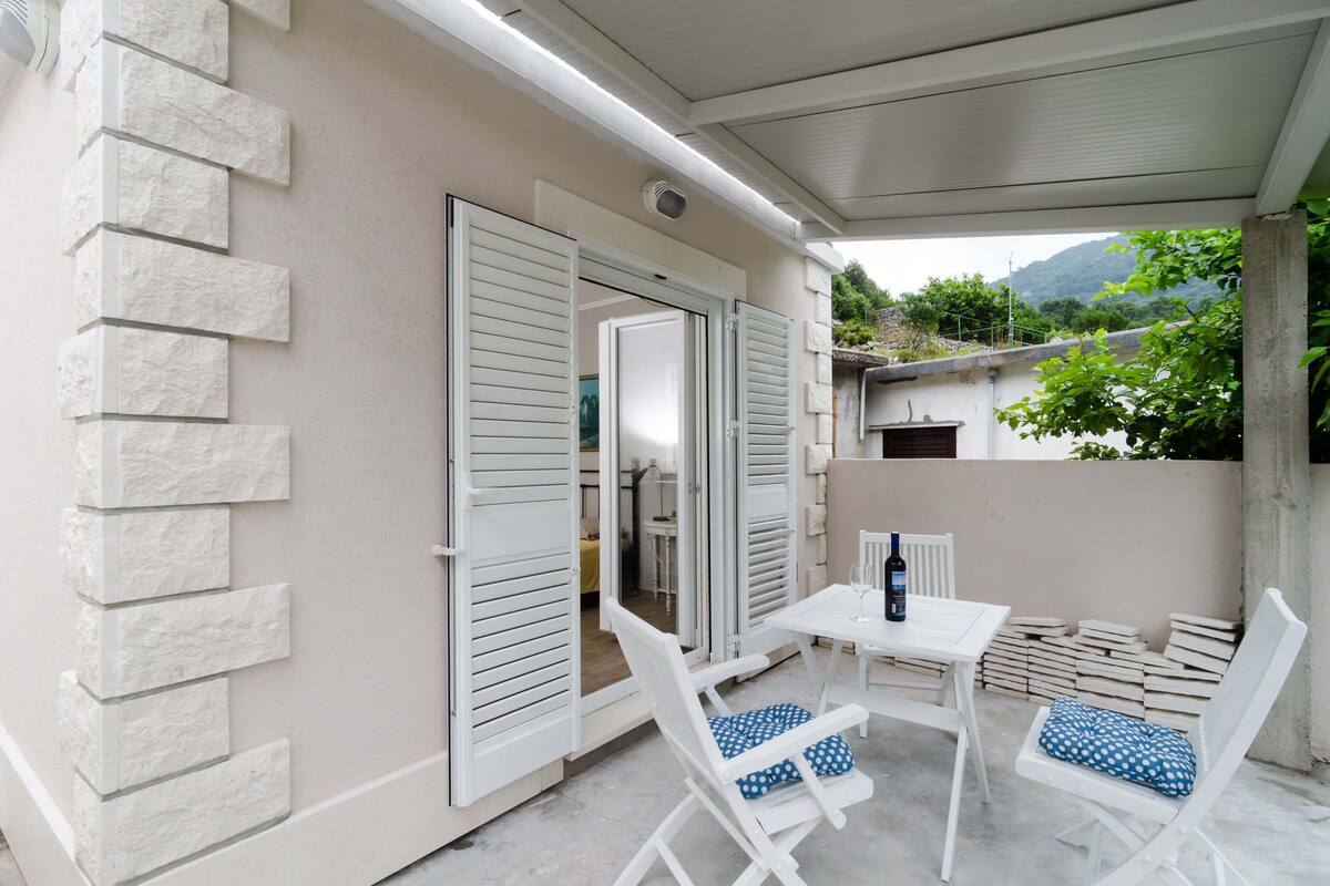 Studio, 1 Queen-Bett, Terrasse | Terrasse/Patio