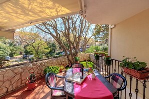 Comfort Apartment, 1 Bedroom, Terrace | Terrace/patio - Leona & Borna Central Suites (Dubrovnik)