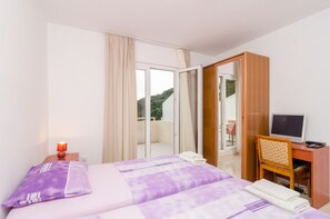 Standard Apartment, 1 Bedroom, Balcony, Sea View | 1 bedroom, free WiFi, bed sheets