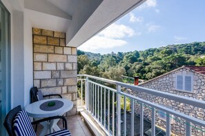 Apartment, 1 Schlafzimmer, Balkon, Meerblick | Balkon