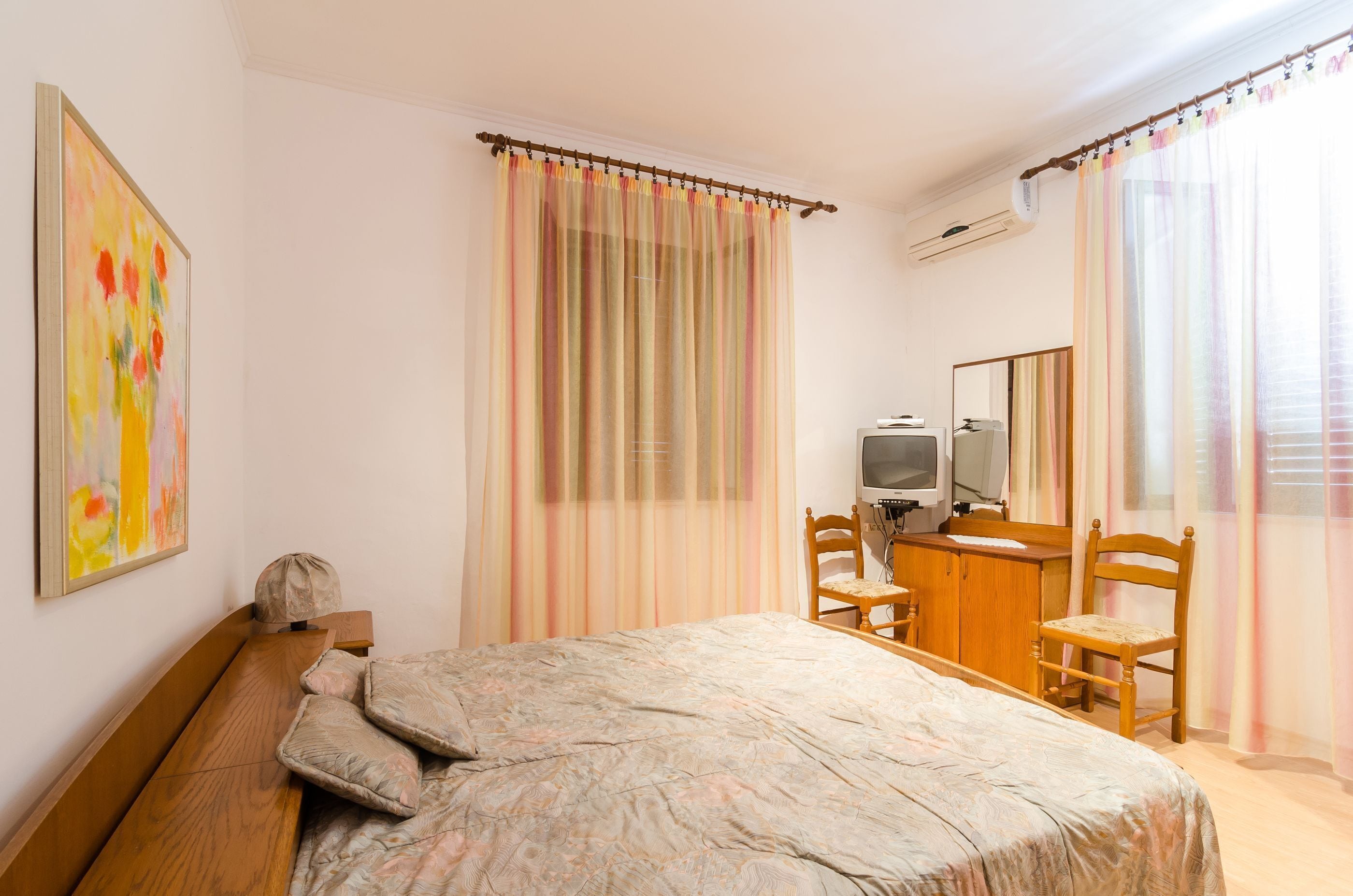 Eenvoudige tweepersoonskamer, 1 tweepersoonsbed (Private External Bathroom) | Gratis wifi, beddengoed