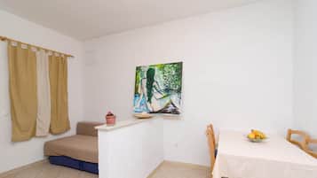Apartment, 1 Schlafzimmer, Terrasse | Bettwäsche