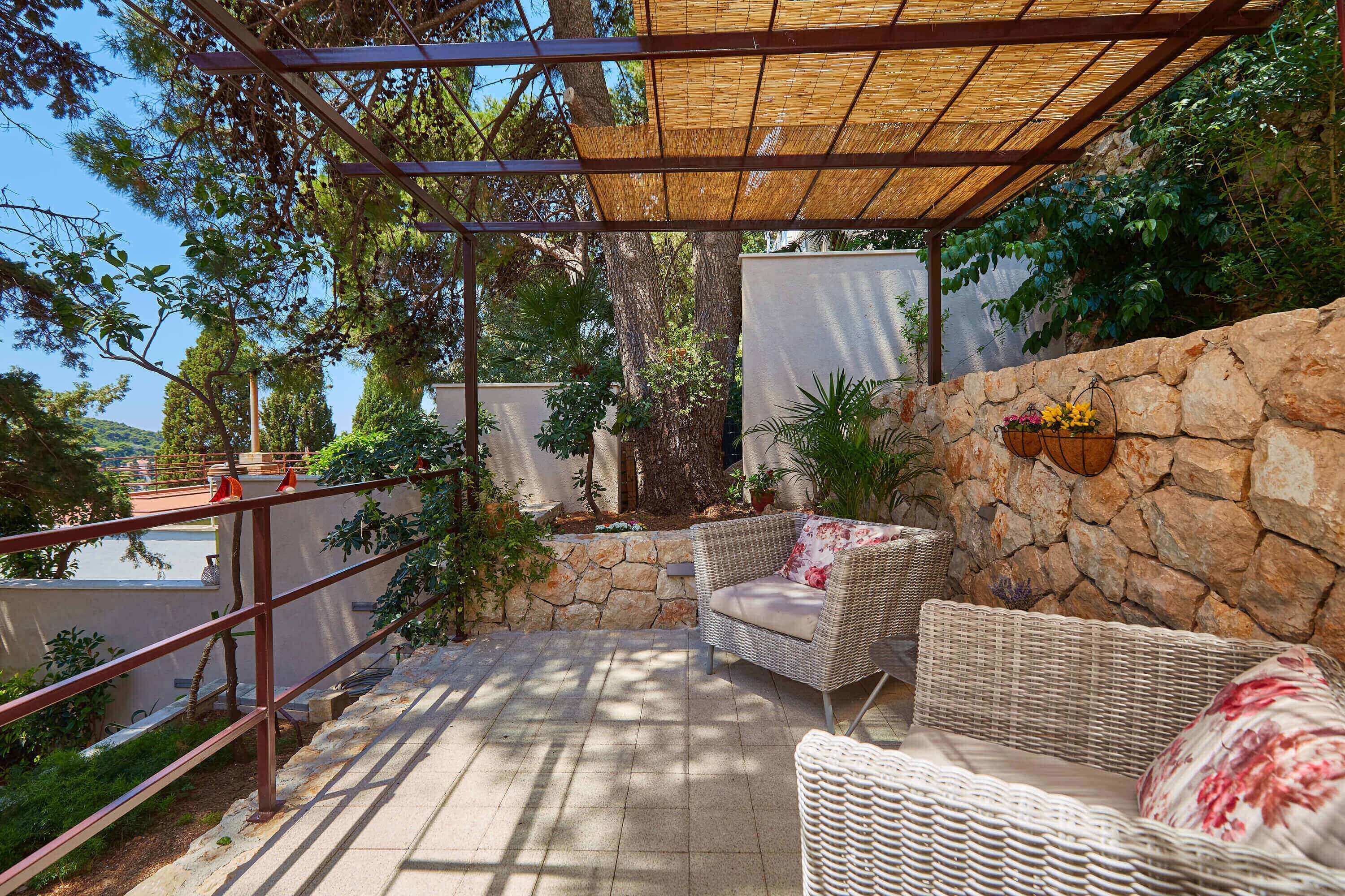 Studio – standard, sjøutsikt | Terrasse/patio