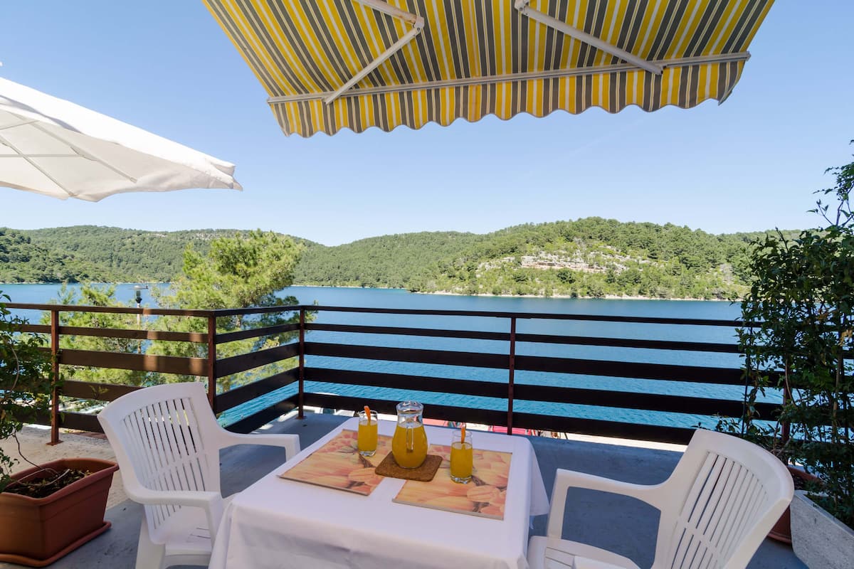 Standard Studio, 1 Katil Kelamin (Double), Terrace, Sea View | Teres/patio
