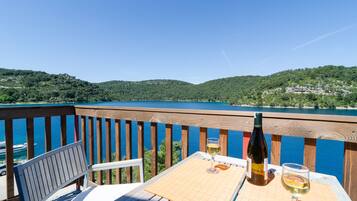 Standard Apartment, 1 Bedroom, Balcony, Sea View | Balcony view