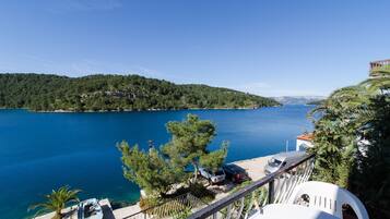 Basic Room, 1 Queen Bed, Balcony, Sea View | Balcony view