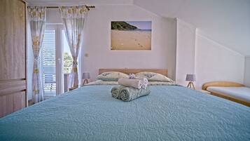 Appartement Standard, 1 chambre, balcon, vue mer