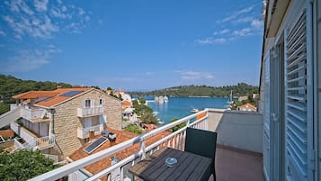 Appartement Standard, 1 chambre, balcon, vue mer | Vue depuis le balcon