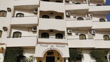 Fassade der Unterkunft