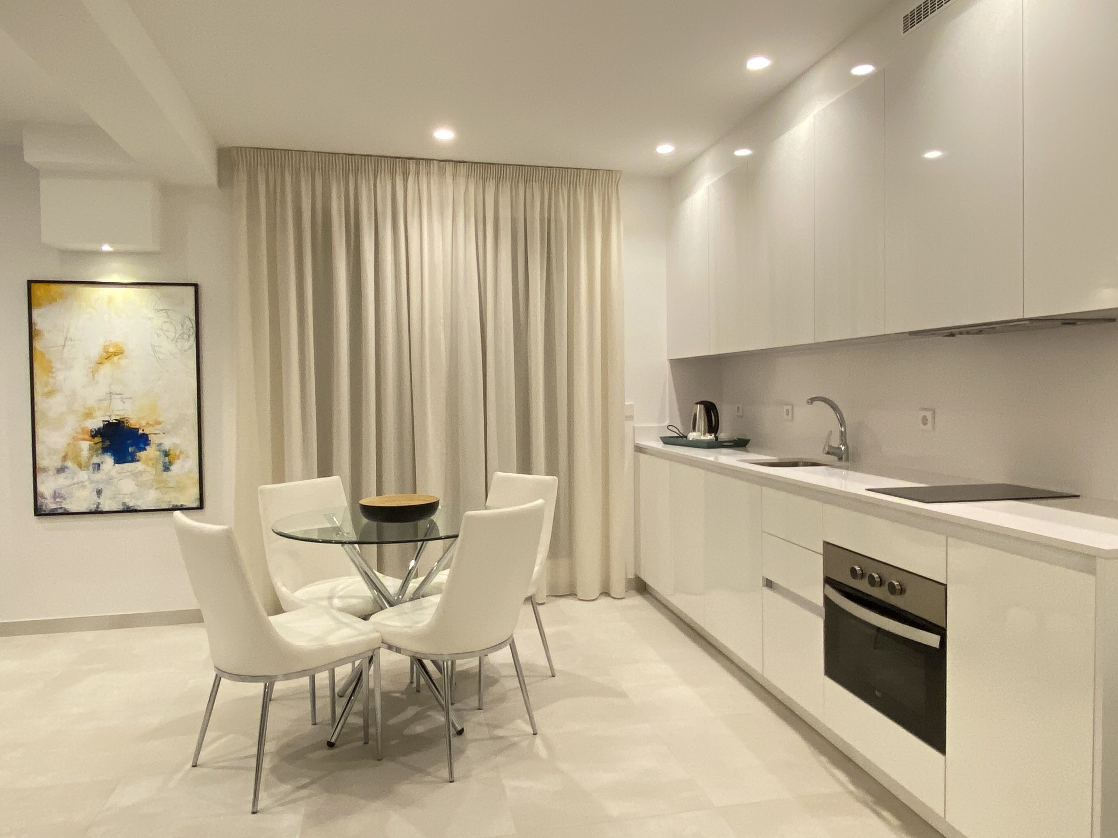 Apartment, 1 Schlafzimmer | Eigene Küche | Kühlschrank, Mikrowelle, Ofen, Herdplatte