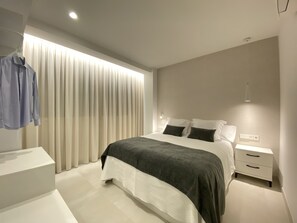 Appartement, 1 chambre | Fer et planche à repasser, lits bébé (en supplément), Wi-Fi gratuit