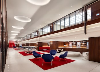 Room at TWA Hotel at JFK Airport