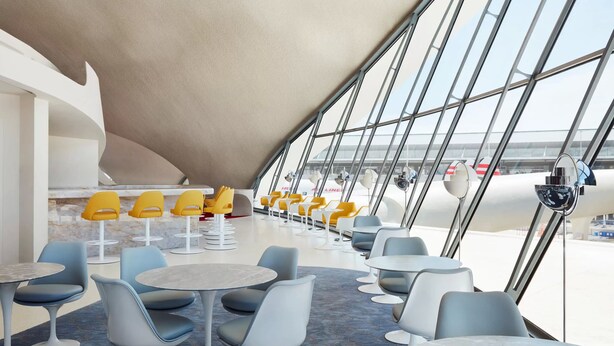 2 restaurants; breakfast, lunch, dinner, and brunch served - TWA Hotel at JFK Airport (Jamaica)