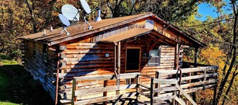 EL ÁGUILA Log Cabin en Mountaintop Ranch