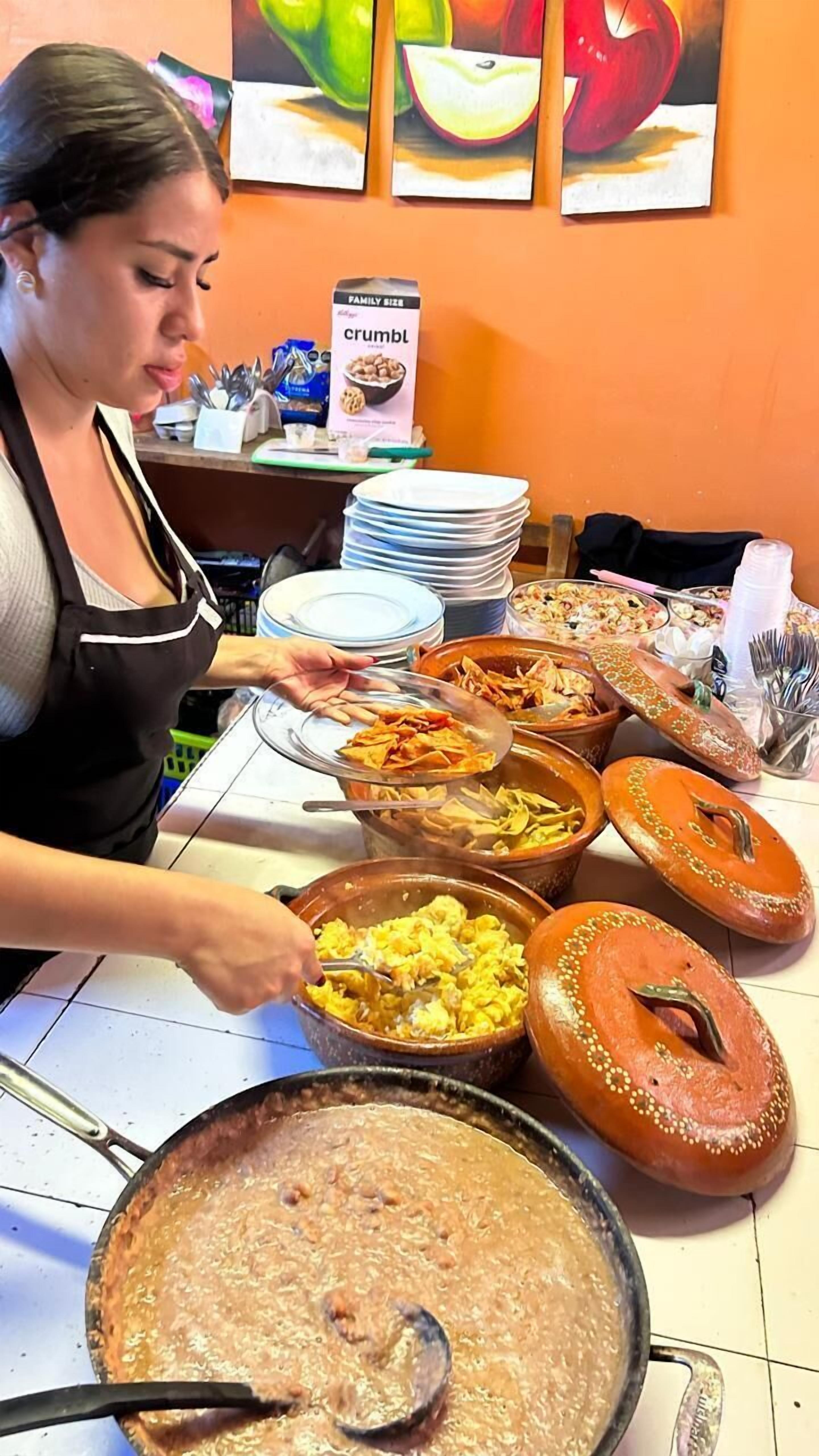 Tägliches nach Wunsch zubereitetes Frühstück gegen Gebühr