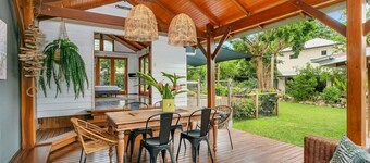 Sjarmerende Queenslander med fantastisk privat basseng