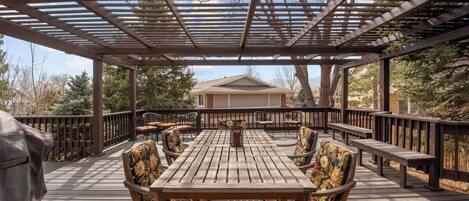 Opções para refeição ao ar livre