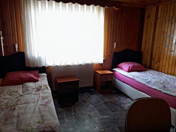 Desk, laptop workspace, iron/ironing board, free WiFi