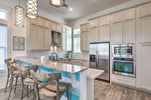 Oven, coffee/tea maker, high chair - ‘Anchored by the Sea’ Luxe Home with Private Pool! (Seacrest)
