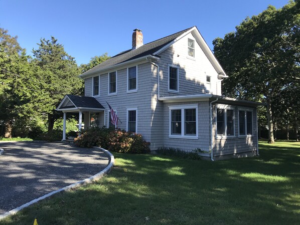 Front right side of house