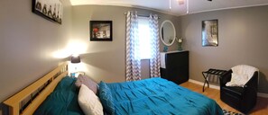 2 bedrooms, desk, iron/ironing board, free WiFi