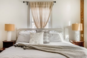 2 dormitorios, cuna de viaje, wifi y ropa de cama
