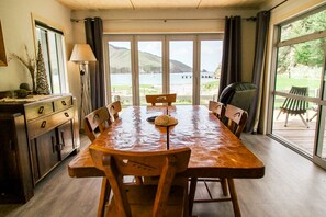 Dining - The Beach House Retreat – Serene Waterfront Island Luxury, Marlborough Sounds (Picton)