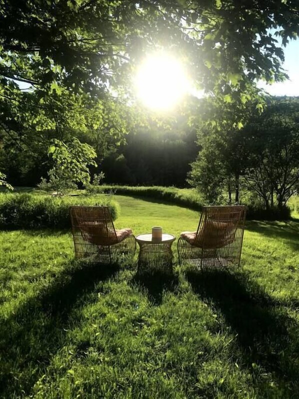 Overnattingsstedets uteområder