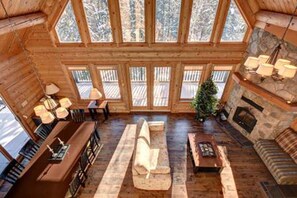 TV, fireplace, DVD player - Luxury lake loghome Mont Tremblant (Labelle)