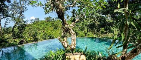 Indoor pool, a heated pool