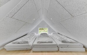 6 chambres, lit de bébé portatif, accès au Wi-Fi (inclus)
