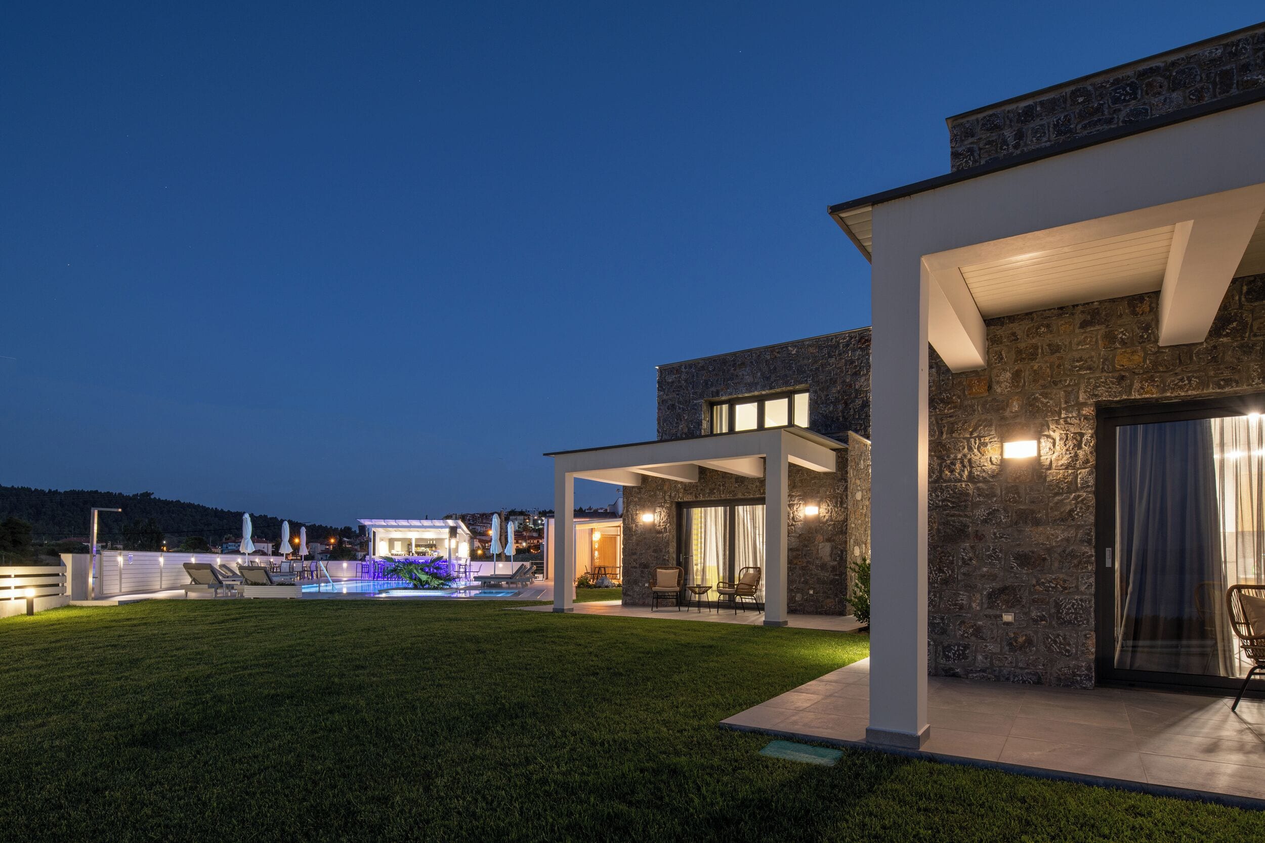 Luxury-Suite, Poolzugang, Meerblick | Ausblick vom Zimmer