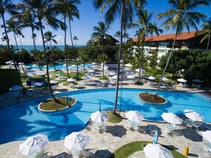 Indoor pool, 9 outdoor pools, open open 24 hours a day, pool umbrellas - Marulhos Resort Porto de Galinhas (Ipojuca)
