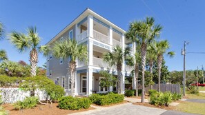 Exterior - Gulf View - 30A Private Heated Pool, 3 min walk to the beach. No roads to cross. (Santa Rosa Beach)