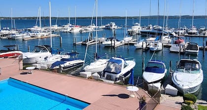 Waterfront Setting w/ Top-Floor Views Overlooking Lake Charlevoix