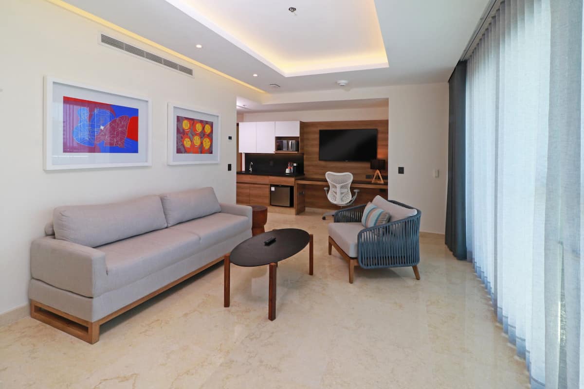 suite, 1 king bed, city view | room amenity