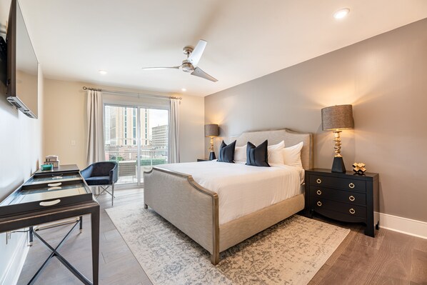 2 makuuhuonetta, silitysrauta/-lauta, vauvan matkasänky, Wi-Fi