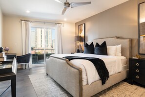 2 bedrooms, iron/ironing board, travel crib, WiFi