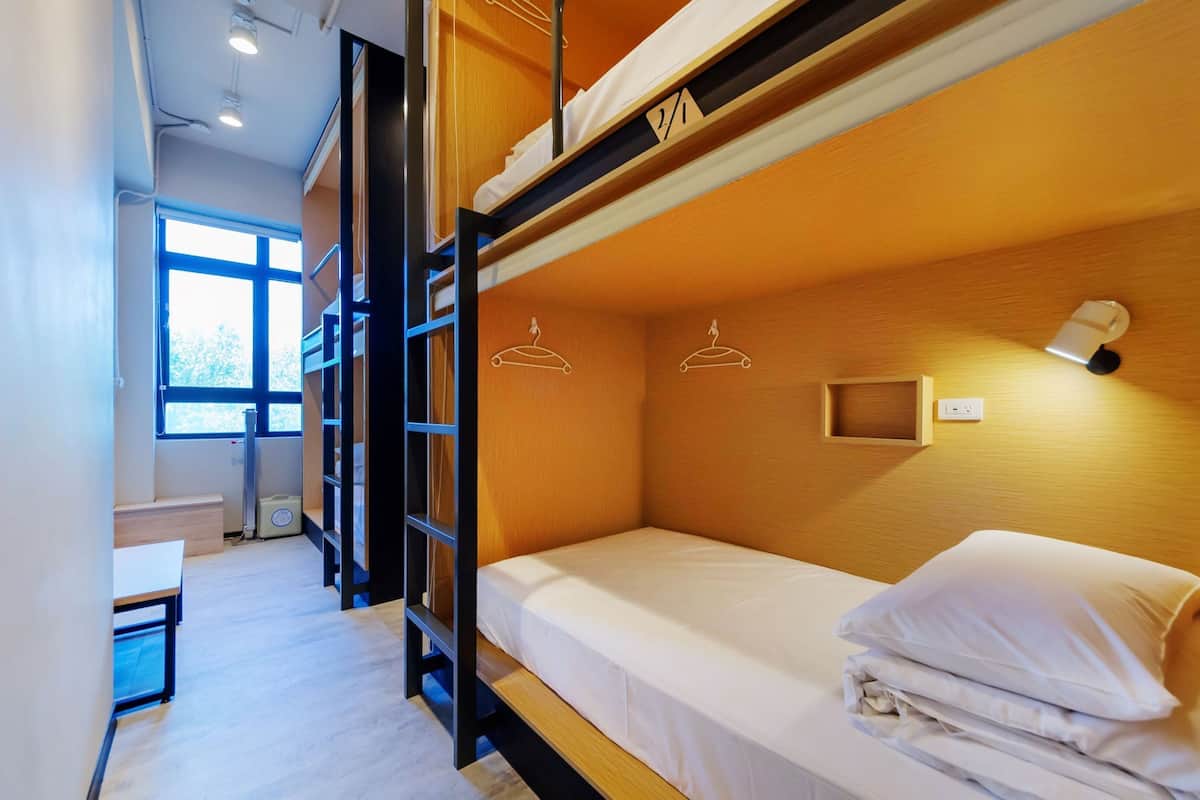 Comfort Shared Dormitory, Women only, Shared Bathroom | 1 bedroom, blackout curtains, free WiFi, bed sheets