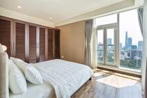 3 Schlafzimmer, Bettwäsche aus ägyptischer Baumwolle