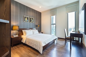 3 ห้องนอน, ผ้าปูที่นอนฝ้ายอียิปต์, เครื่องนอนระดับพรีเมียม