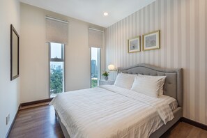 3 chambres, draps en coton égyptien, literie de qualité supérieure