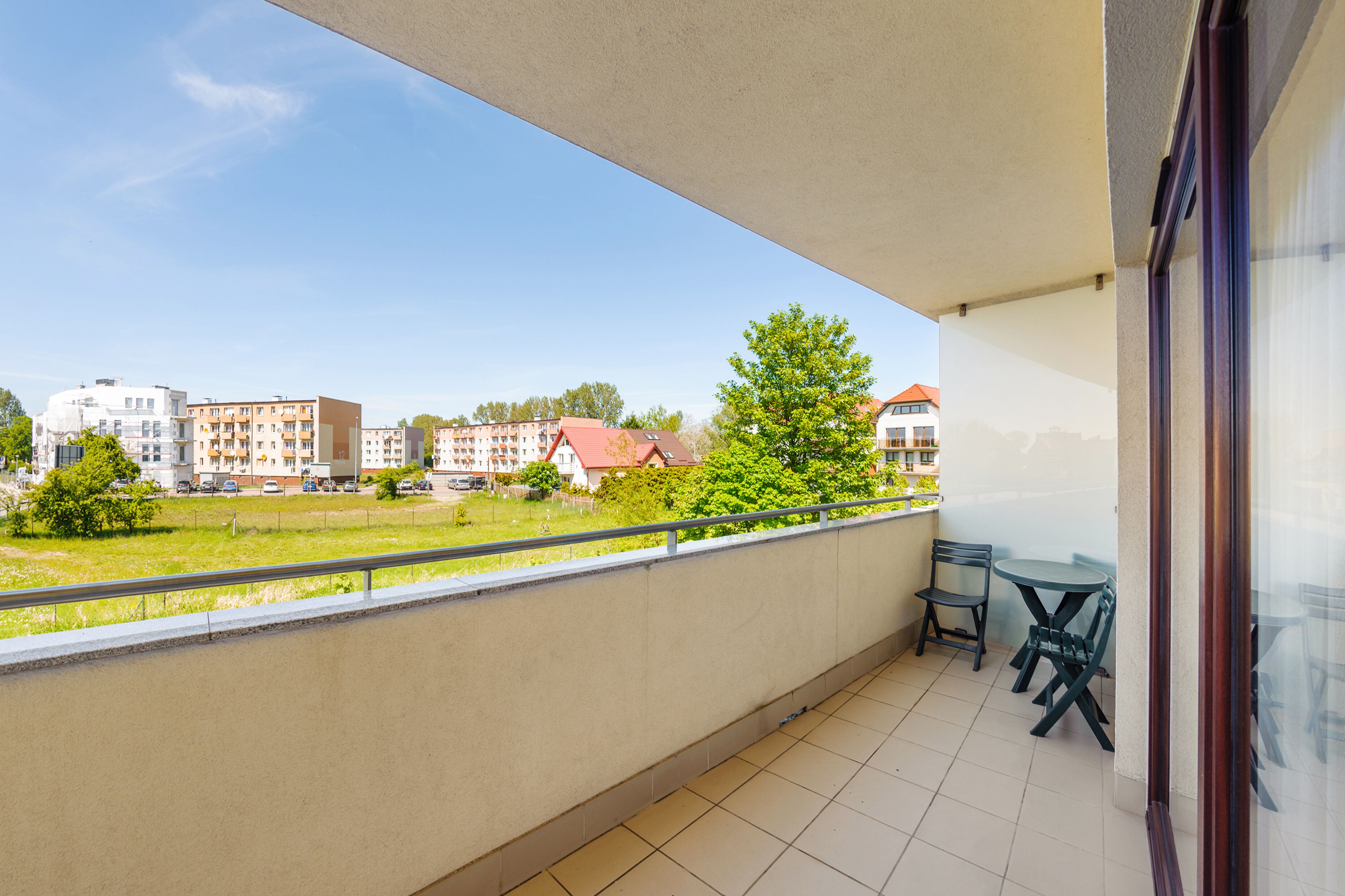 Vue depuis le balcon