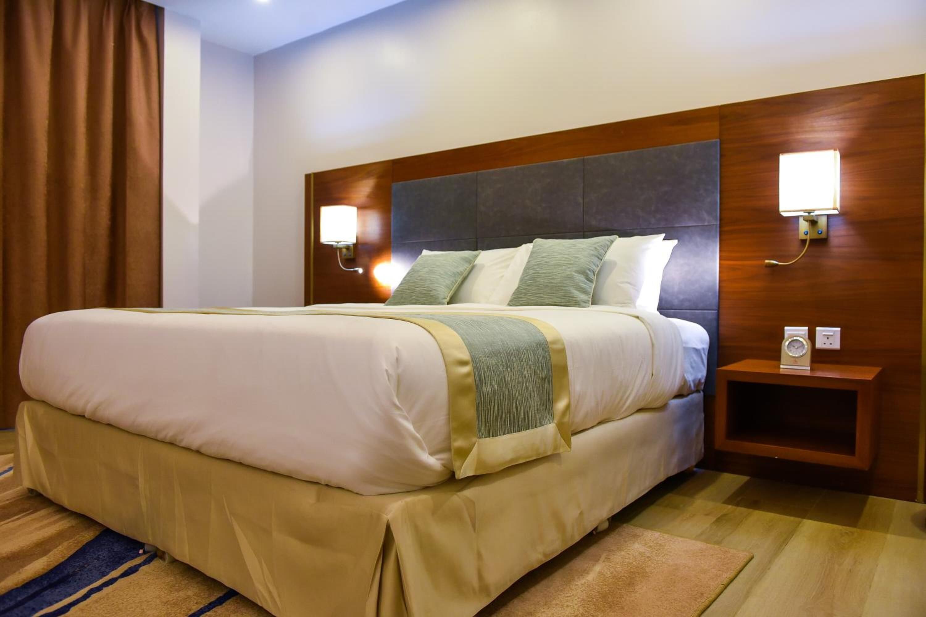 hypo-allergenic bedding, minibar, in-room safe, individually furnished