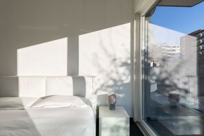 1 室のベッドルーム、アイロン / アイロン台、WiFi、ベッドシーツ